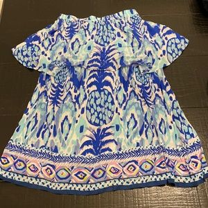 Lilly Pulitzer Flowy Tube Top Dress